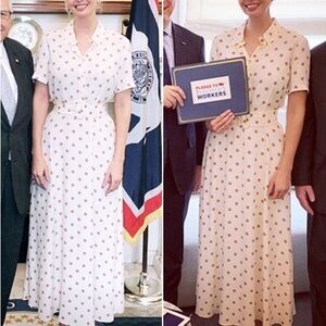 ZARA dress (same as worn by Ivanka Trump - sorry!)